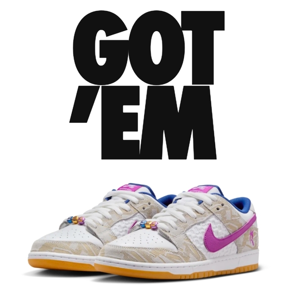 Nike Rayssa Leal SB Dunk - Size 11.5M